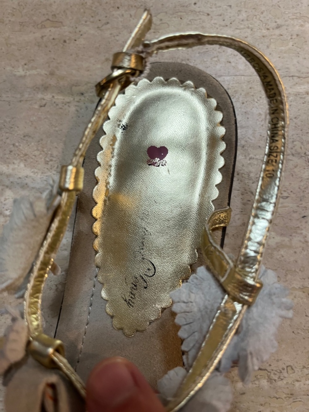 Never worn Penny Loves Kenny sandals Size 10 - Picture 6 of 6